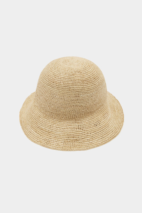 Oodnadatta Raffia Bucket Fedora