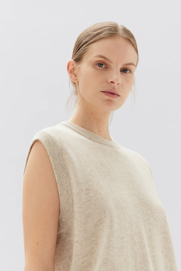 Relaxed Cashmere Vest