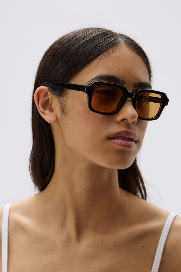 Retro orange sunglasses clearance