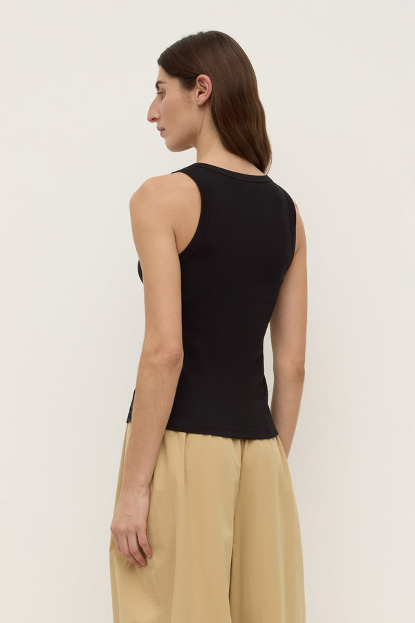 Robyn Scoop Neck Rib Tank