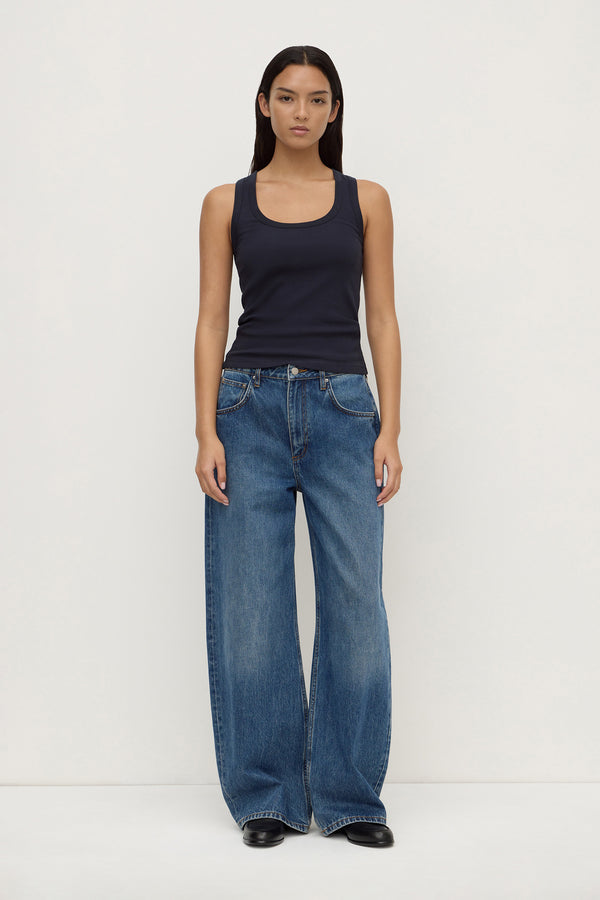 Robyn Scoop Neck Rib Tank