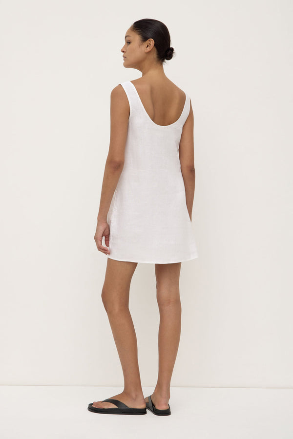 Re-Worn Selma Linen Mini Dress