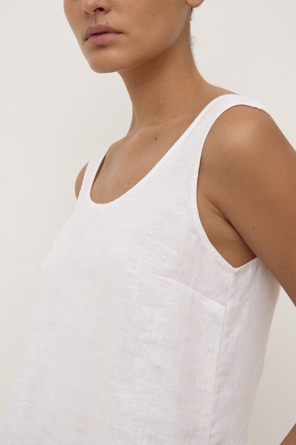 Re-Worn Selma Linen Mini Dress