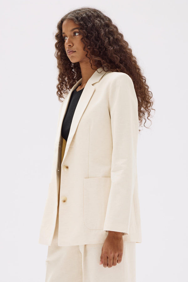 Simone Cotton Linen Blend Jacket