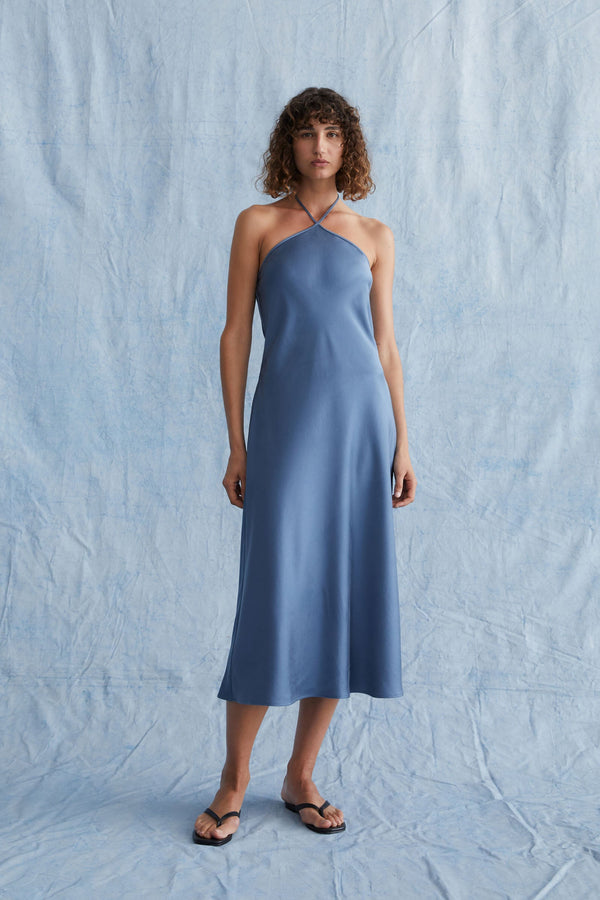 Midi silk dress Clearance