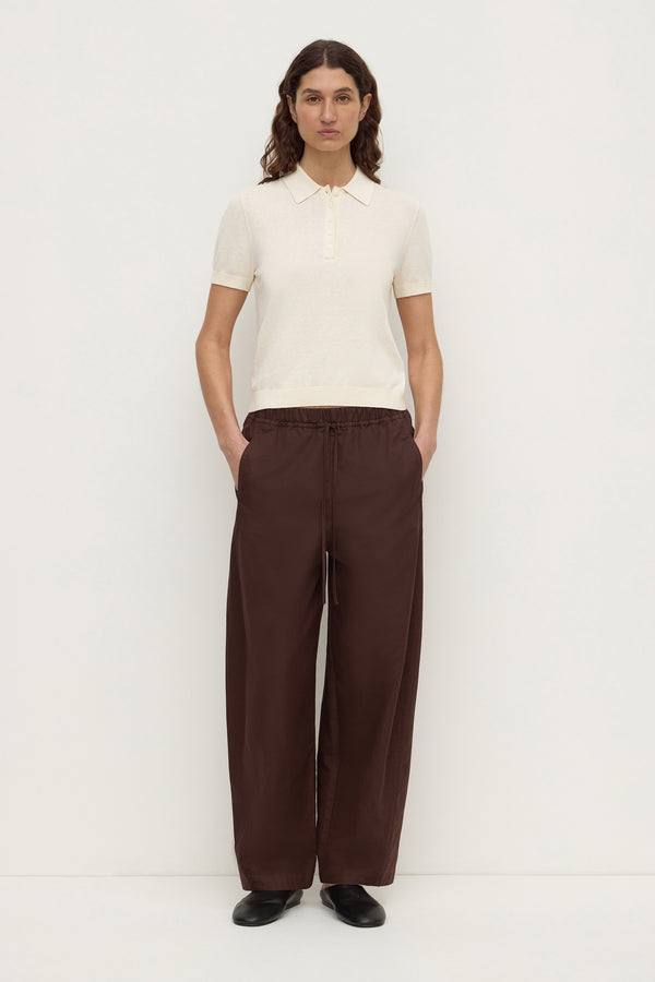 Sloane Cotton Cashmere Polo