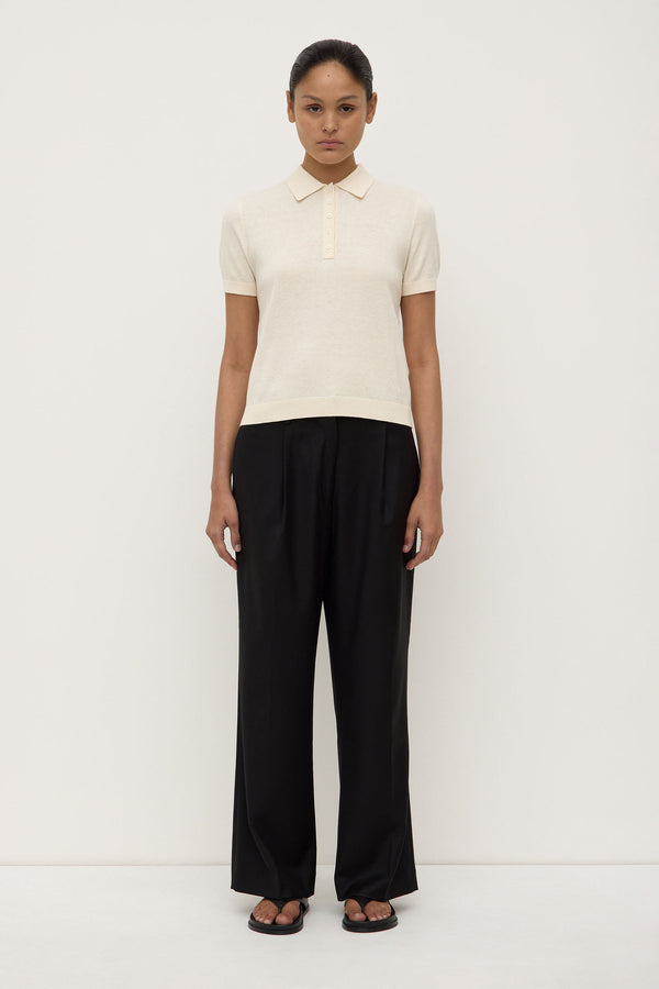 Sloane Cotton Cashmere Polo