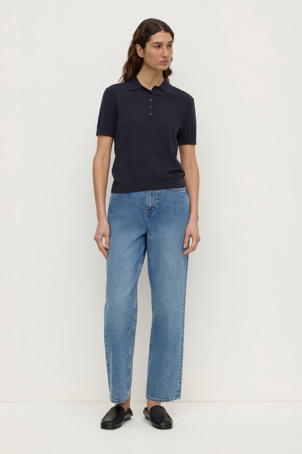 Re-Worn Sloane Cotton Cashmere Polo