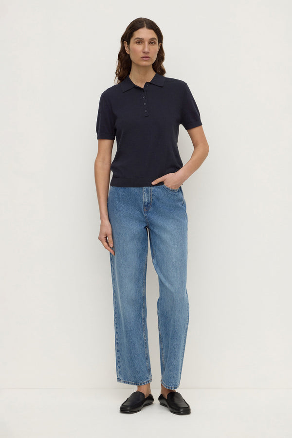 Re-Worn Sloane Cotton Cashmere Polo
