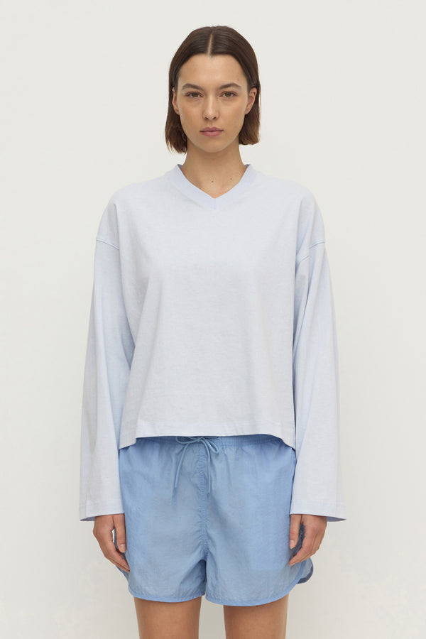 Stella V Neck Long Sleeve Tee