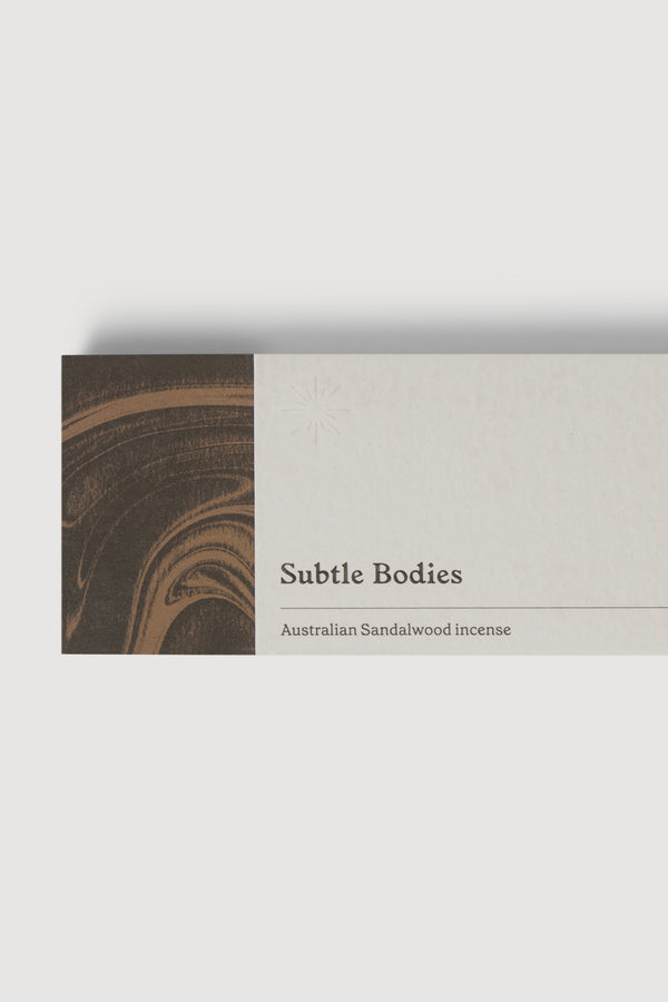 Subtle Bodies Australian Sandalwood Incense