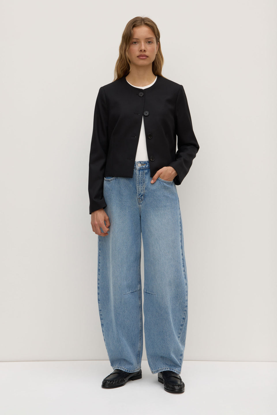 Assembly Label Tamara Wool Jacket - Black main image 1