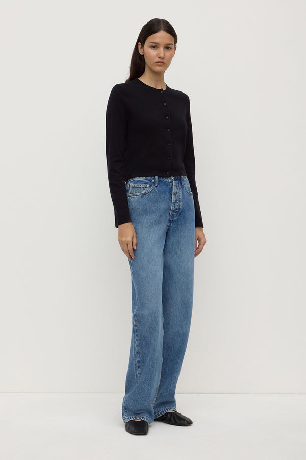 Re-Worn Tilly Cotton Cashmere Cardigan