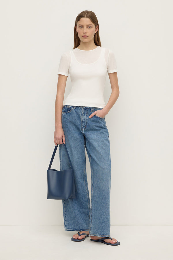 Re-Worn Womens Boyfriend Denim Jean
