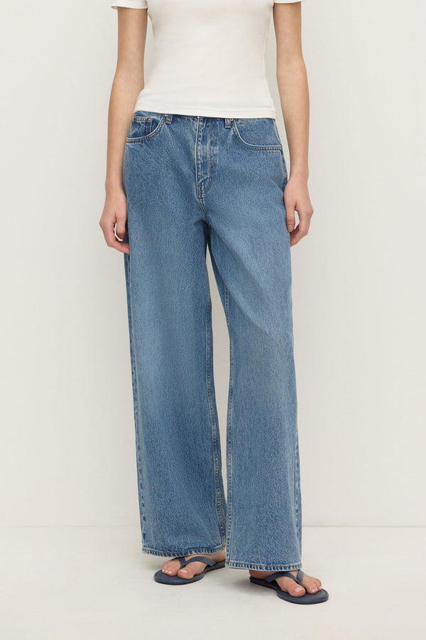 Re-Worn Womens Boyfriend Denim Jean
