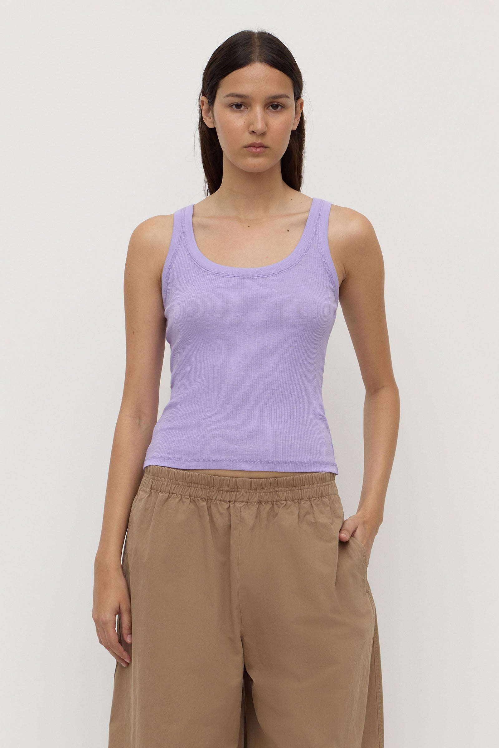 Womens Zali Tank Mauve | Assembly Label