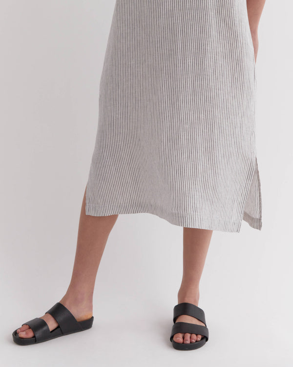 Re-Worn Linen Slip Dress