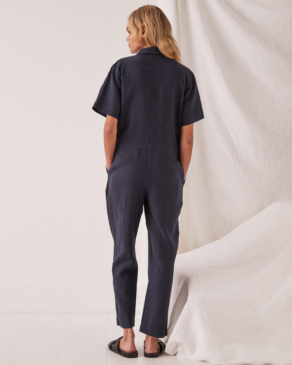 Re-Worn Blair Linen Jumpsuit