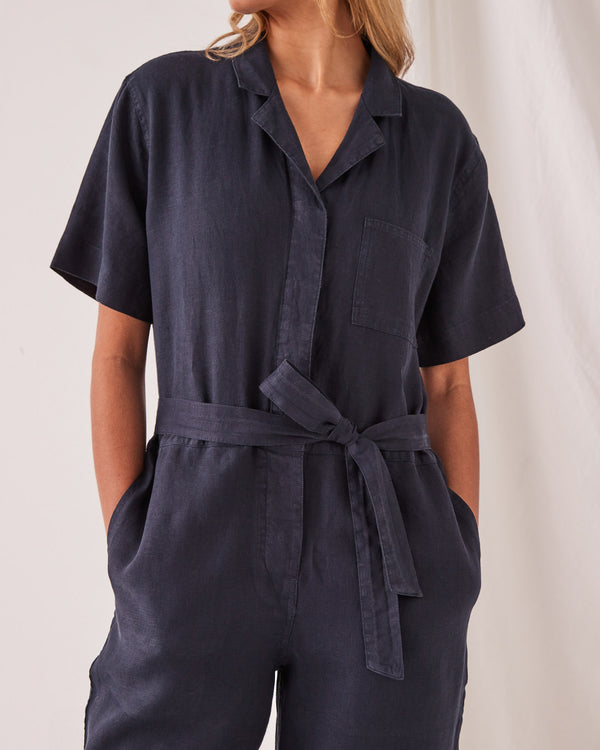 Re-Worn Blair Linen Jumpsuit