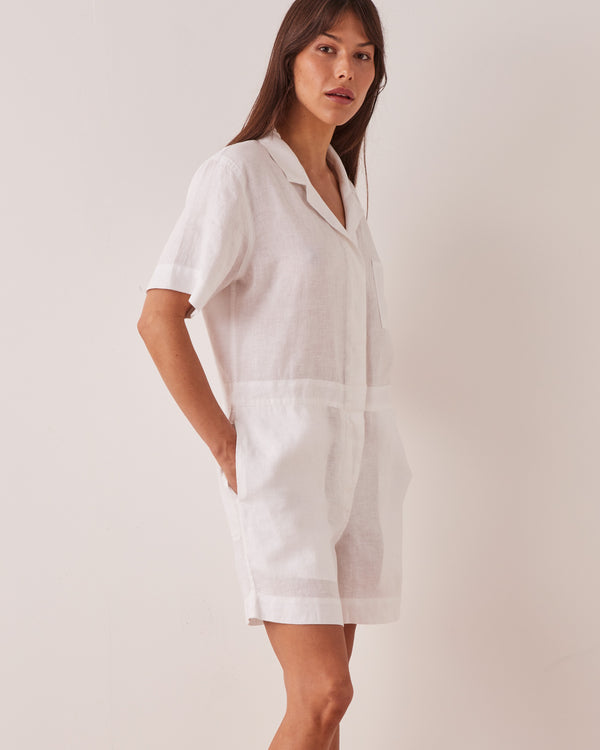Re-Worn Blair Linen Romper