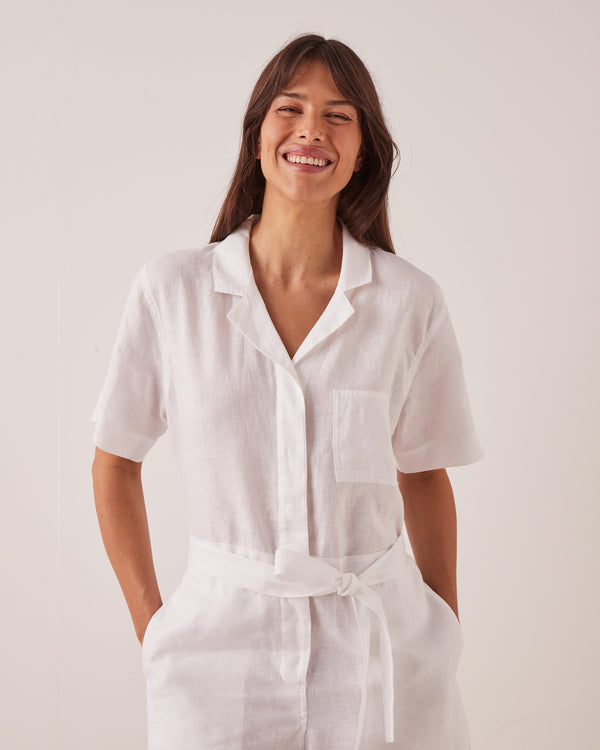 Re-Worn Blair Linen Romper