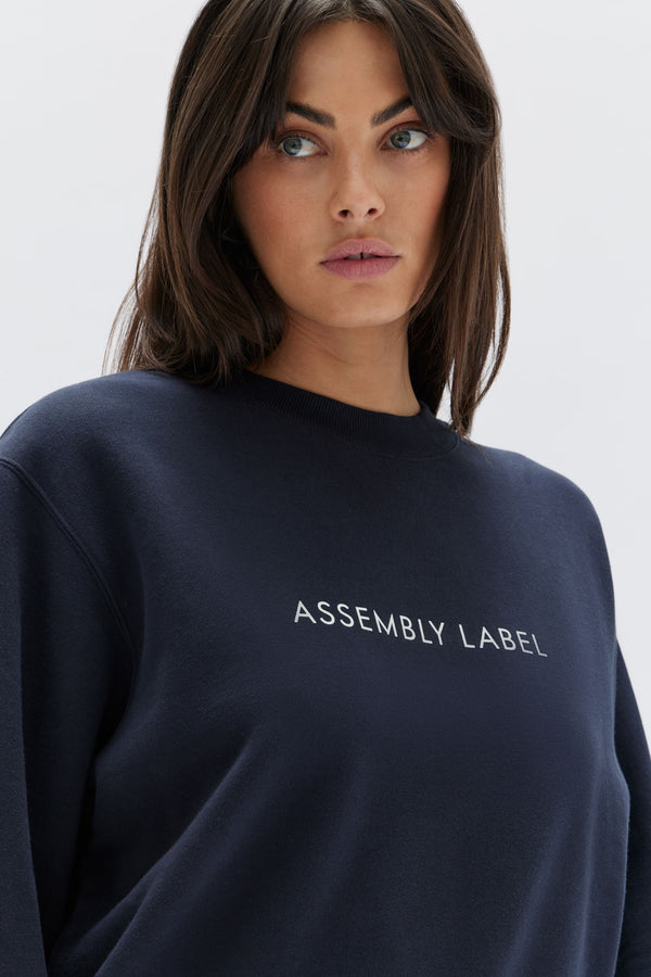 Assembly Label - Assembly Label Logo Fleece Jumper on Designer