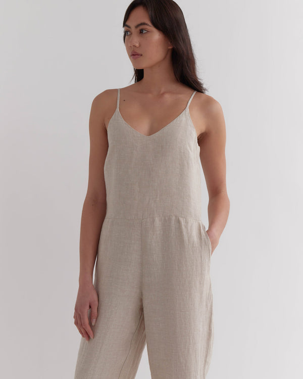 Re-Worn Linen Jumpsuit