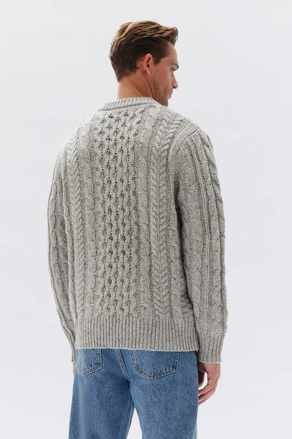 Mens Cable Knit