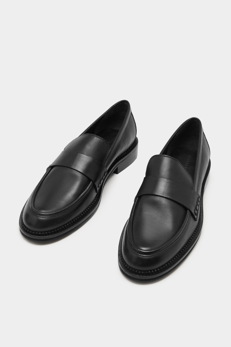 Womens Jada Leather Loafer Black | Assembly Label