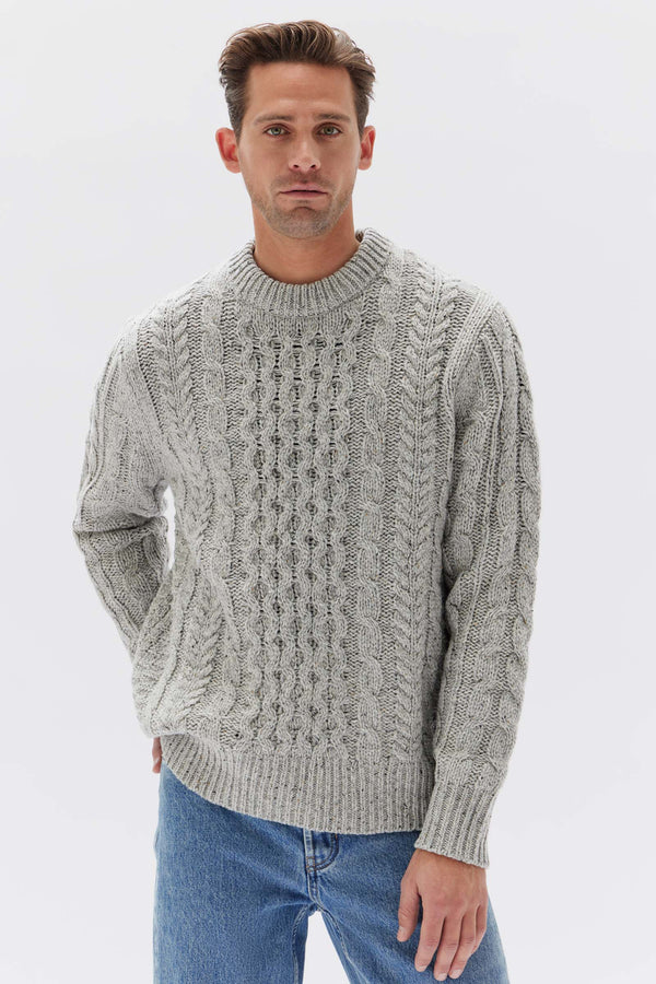 Mens Cable Knit