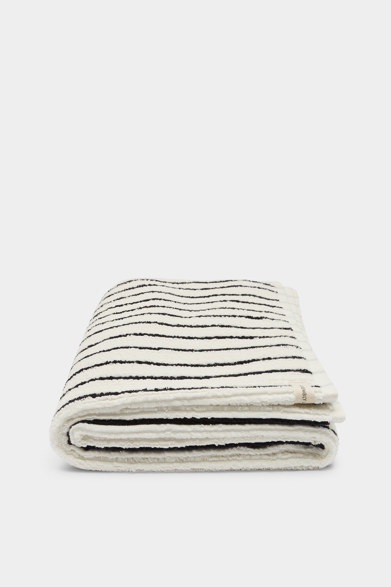 Striped bath sheets on sale