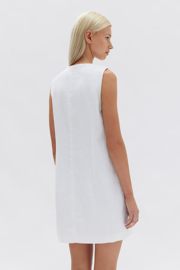 Coralie Linen Mini Dress