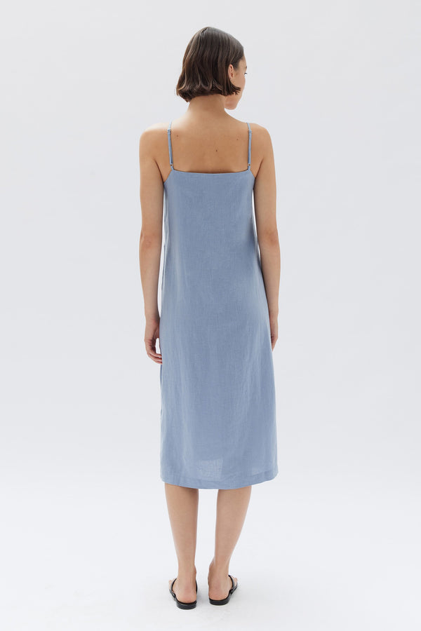 Assembly label linen deals slip dress