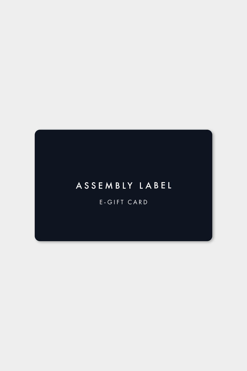 Assembly Label Gift Cards | Assembly Label