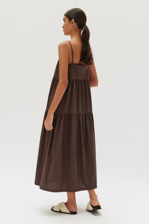 Sandy Poplin Dress
