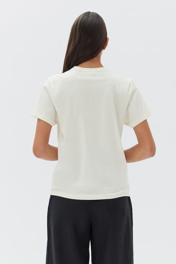 Silk-blend T-shirt
