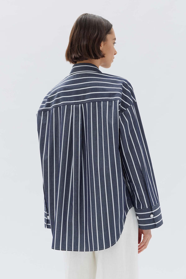 Tala Poplin Stripe Shirt