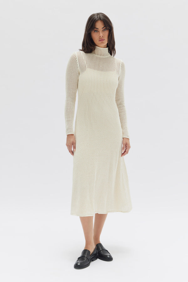 Re-Worn Salina Waffle Knit Dress